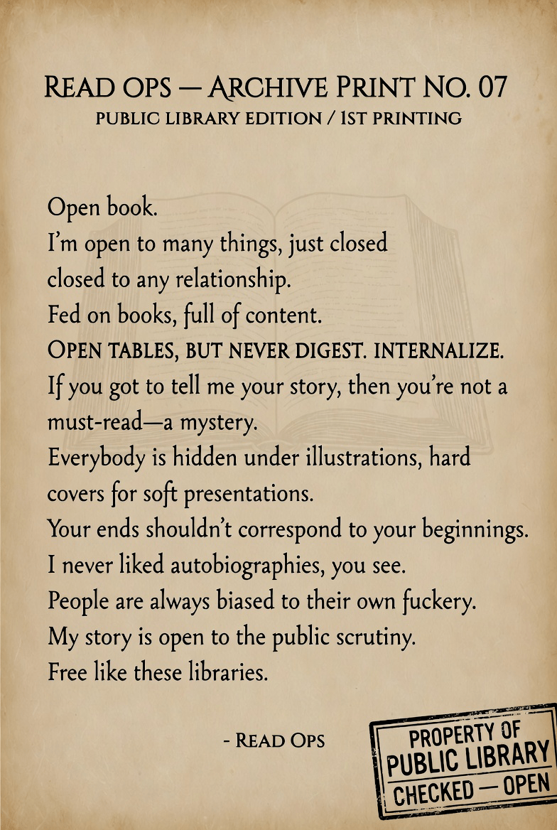 OPEN BOOK