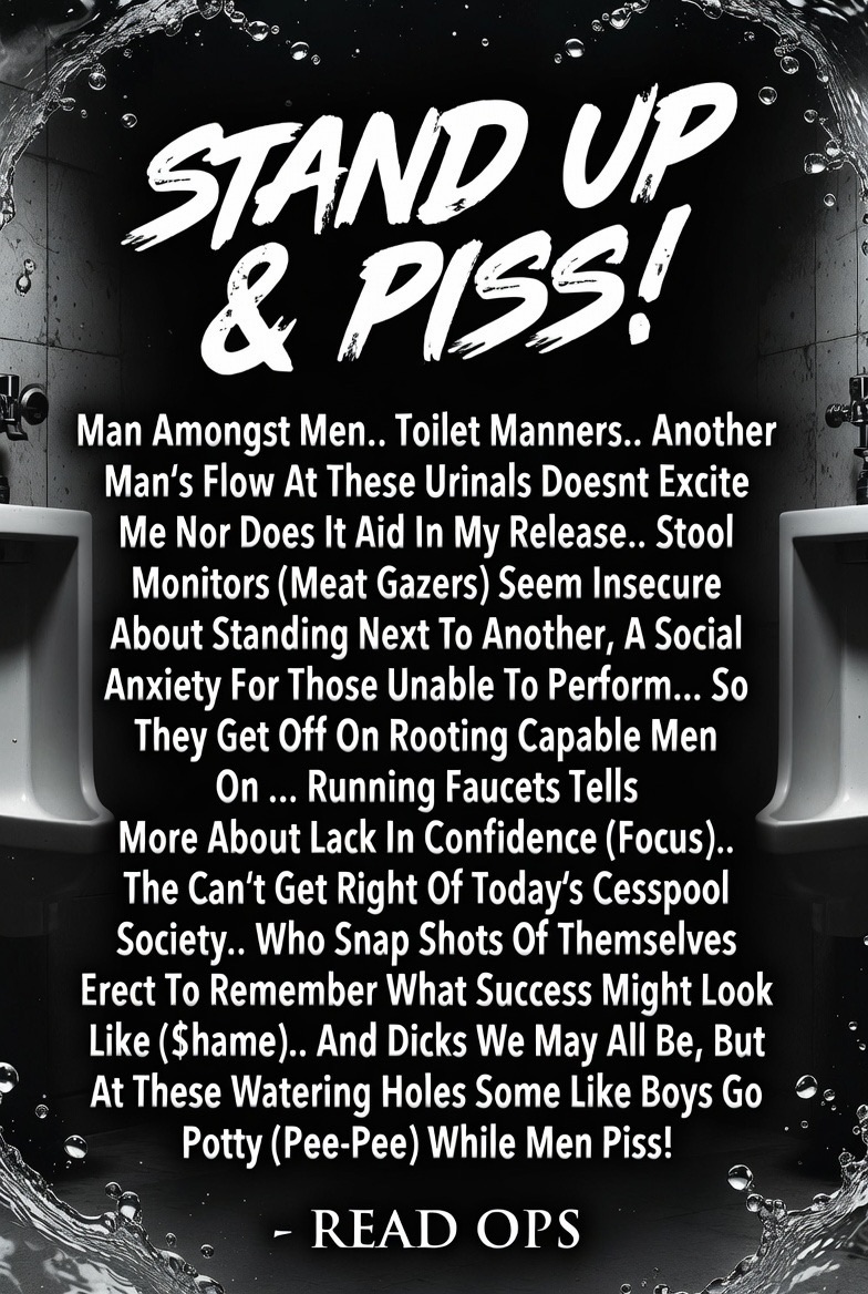 Stand Up &&nbsp;Piss